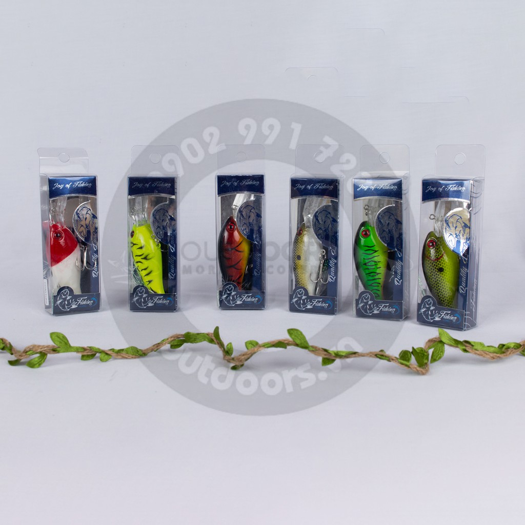 Mồi giả câu lure cá lóc chẽm tráp tiện dụng/ mồi câu cá giả ABS fishing lure 10cm/14.5g DHC004