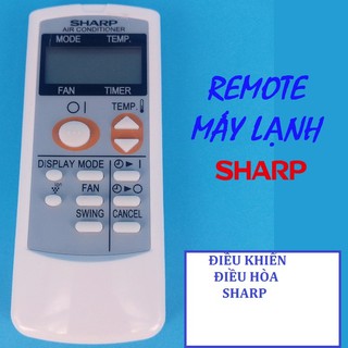 REMOTE ĐIỀU KHIỂN MÁY LẠNH ĐIỀU HOÀ SHARP - đời cũ mặt xanh - Hàng mới 100% - bh 3 tháng lỗi đổi mới
