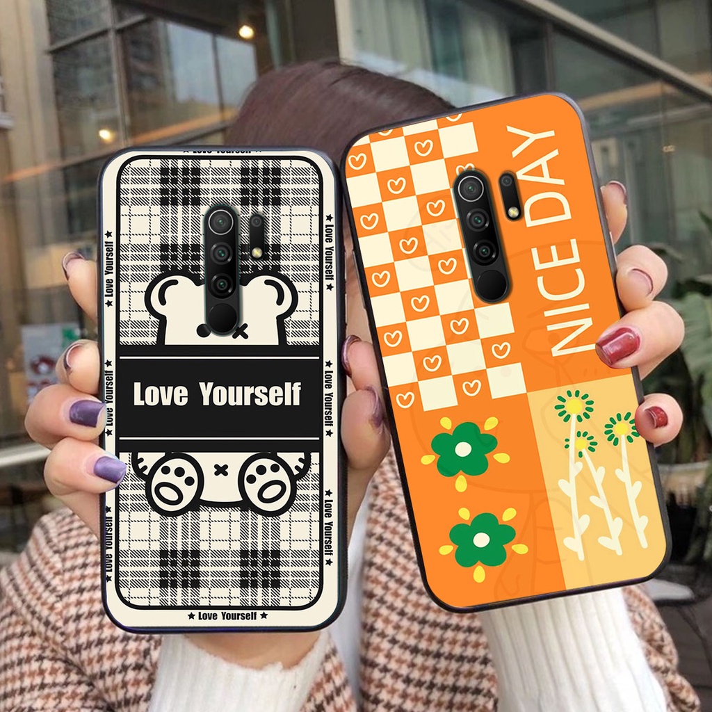 Ốp lưng Xiaomi REDMI 9 happy day, gấu bear dễ thương - BỀN - ĐẸP -BAO GIÁ TOÀN THỊ TRƯỜNG