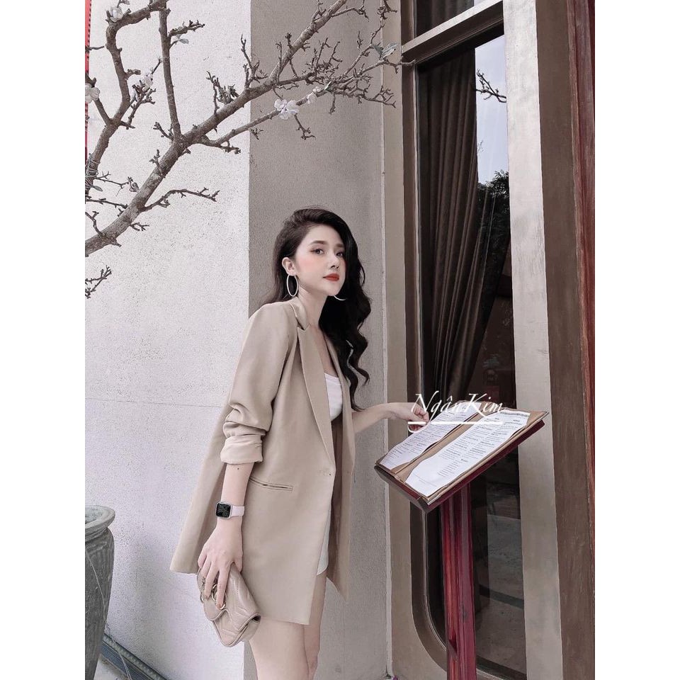 ÁO BLAZER, ÁO VEST NỮ DÁNG RỘNG HIỆN ĐẠI THỜI THƯỜNG -THỜI TRANG HÀN QUỐC-HÀNG CAO CẤP MỚI VỀ