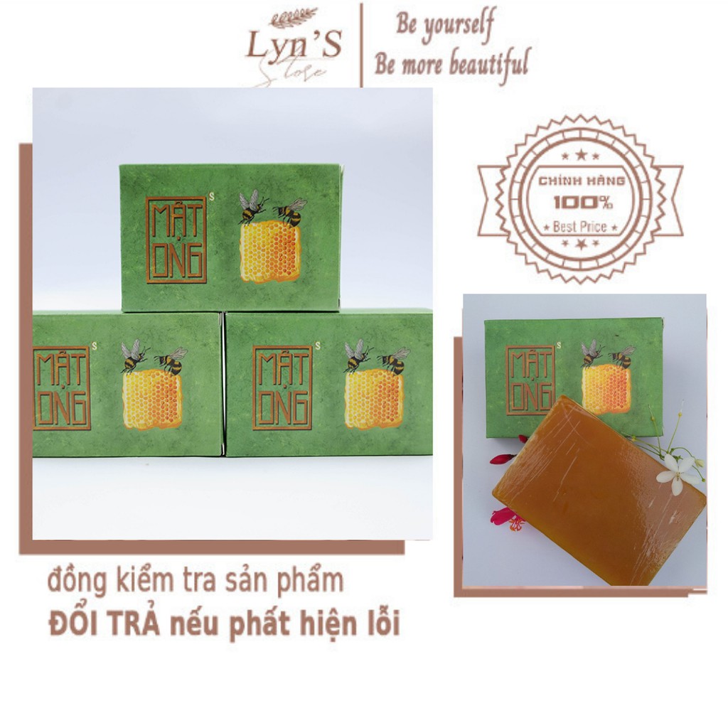 Xà bông Handmade Mật ong 💘 𝑭𝑹𝑬𝑬𝑺𝑯𝑰𝑷 💘 xà phòng, dưỡng da | BigBuy360 - bigbuy360.vn