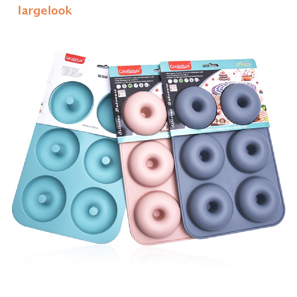 1 Khuôn Silicone Làm Bánh Donut 6 Lỗ Tiện Dụng