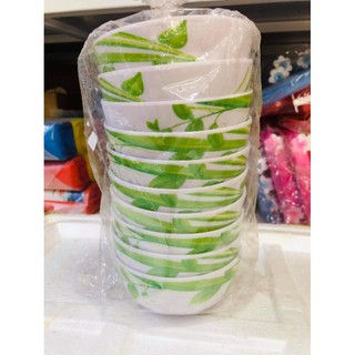 10 chén cơm nhựa Melamine NT