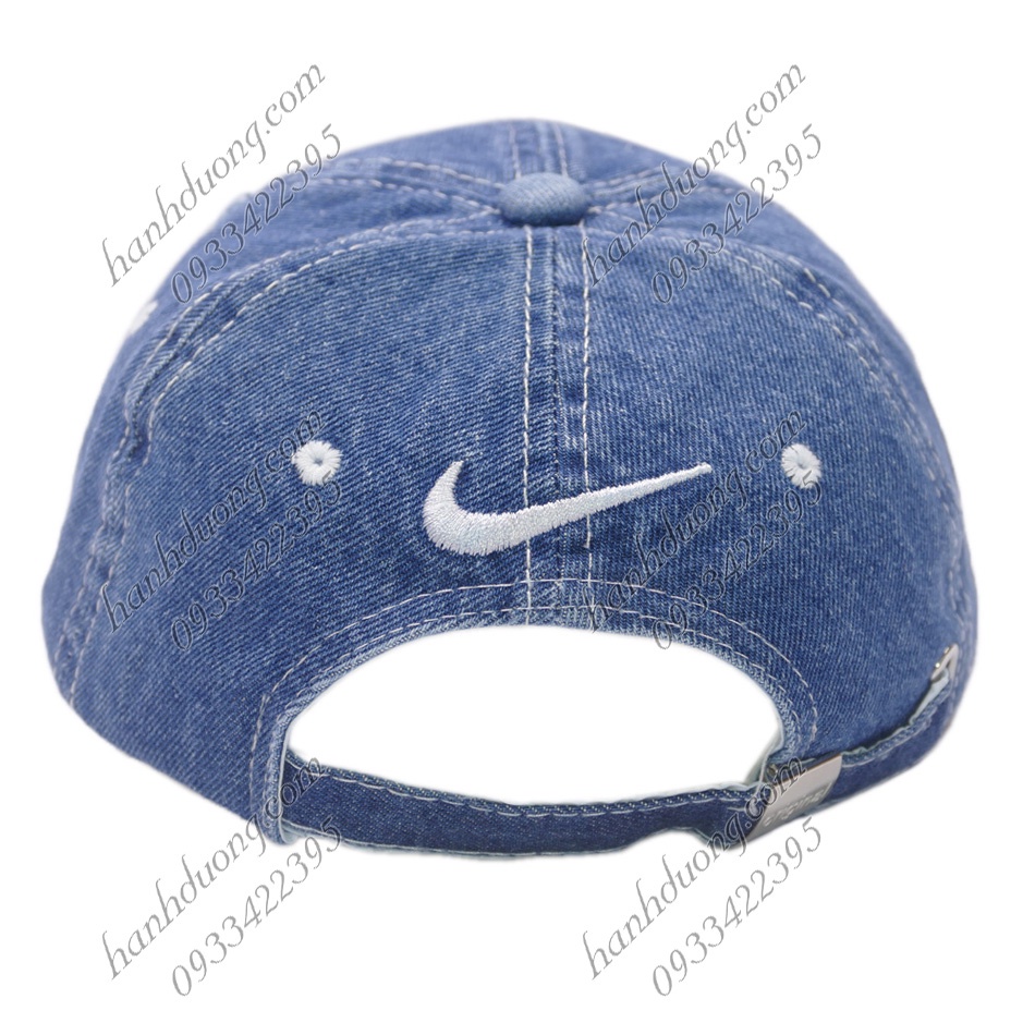 Nón kết jean tua thêu chữ Just Do It mũ lưỡi trai phù hợp cho cả nam và nữ