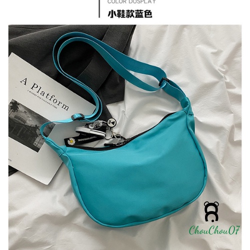 Túi xách đeo chéo phong cách unisex, túi vải Oxford phong cách đơn giản