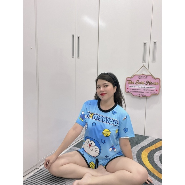 Đồ Bộ Mặc Nhà Cổ Tròn Thun 3D Cao Cấp Booboo- Tiên Suri House