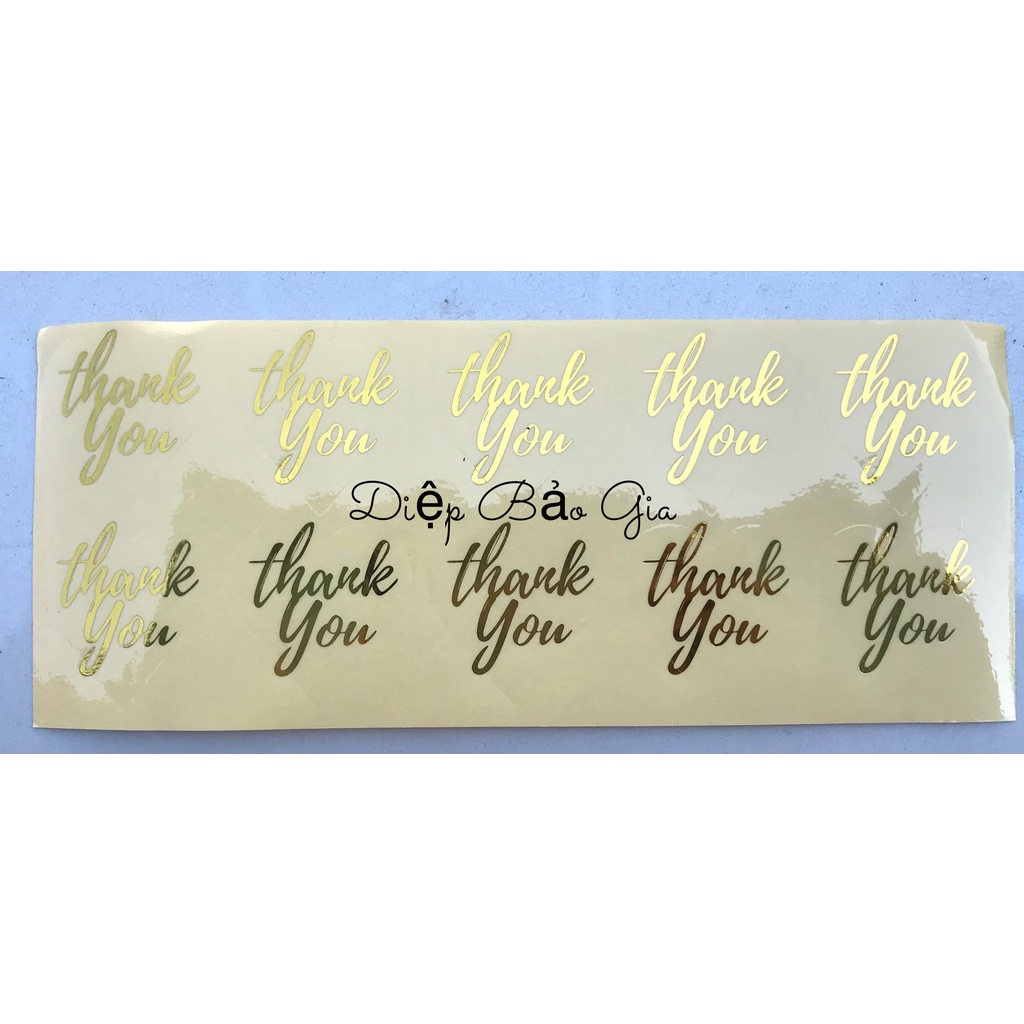 Tem/sticker dán hộp bánh T14