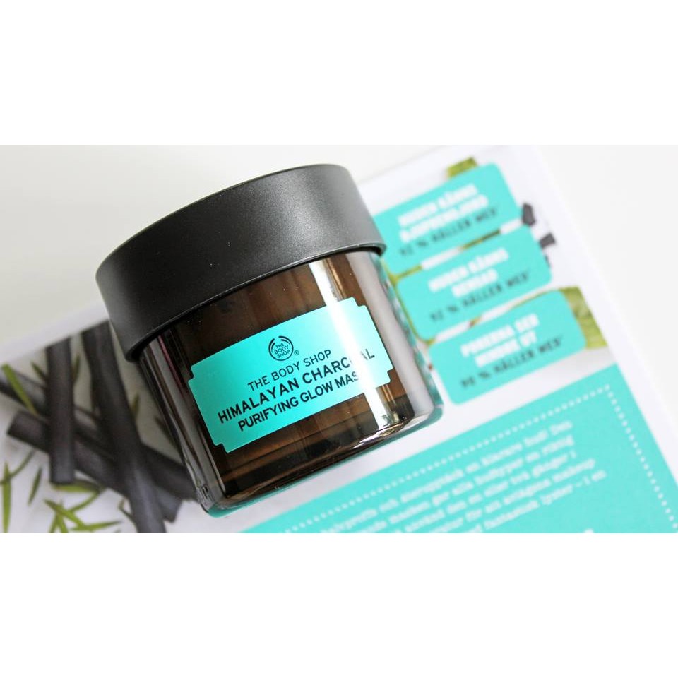 Mặt nạ than hoạt tính The Body Shop Himalayan Charcoal Purifying Glow Mask 75ml