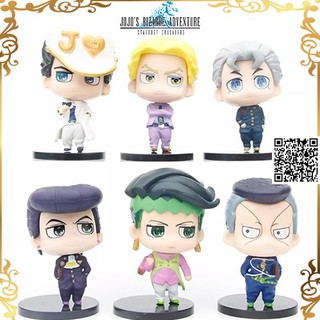 1301 Mô hình Chibi Jojo s Bizarre Adventure Cuộc Phiêu Lưu Bí Ẩn Jotaro Kujo Yoshikage Kira Koichi Hirose Josuke Higashi