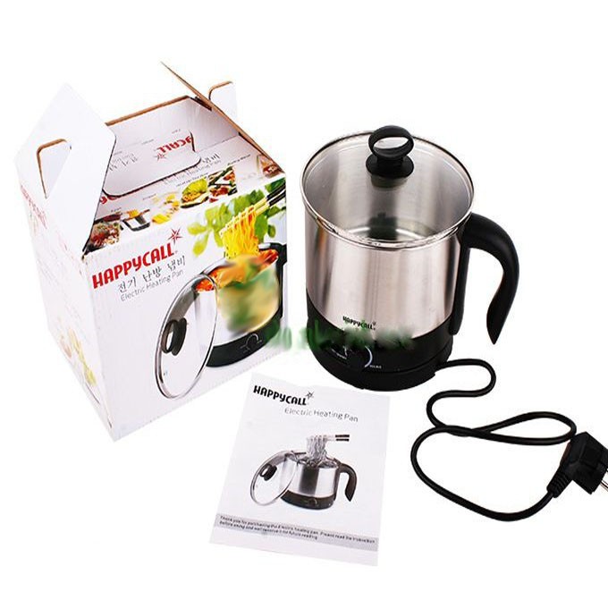 Ca Nầu Mì MINI Nồi Lẩu Mini Đa Năng Vỏ Innox Cao Cấp Nút Vặn