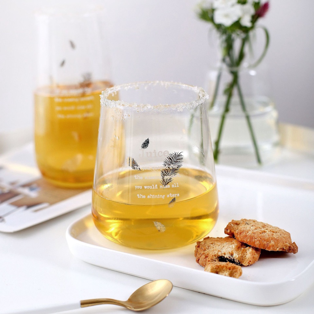 Ly Thủy Tinh, Cốc Thuỷ Tinh Uống Cafe Nước Ép Đẹp Mẫu Mới 2022 | May Decor