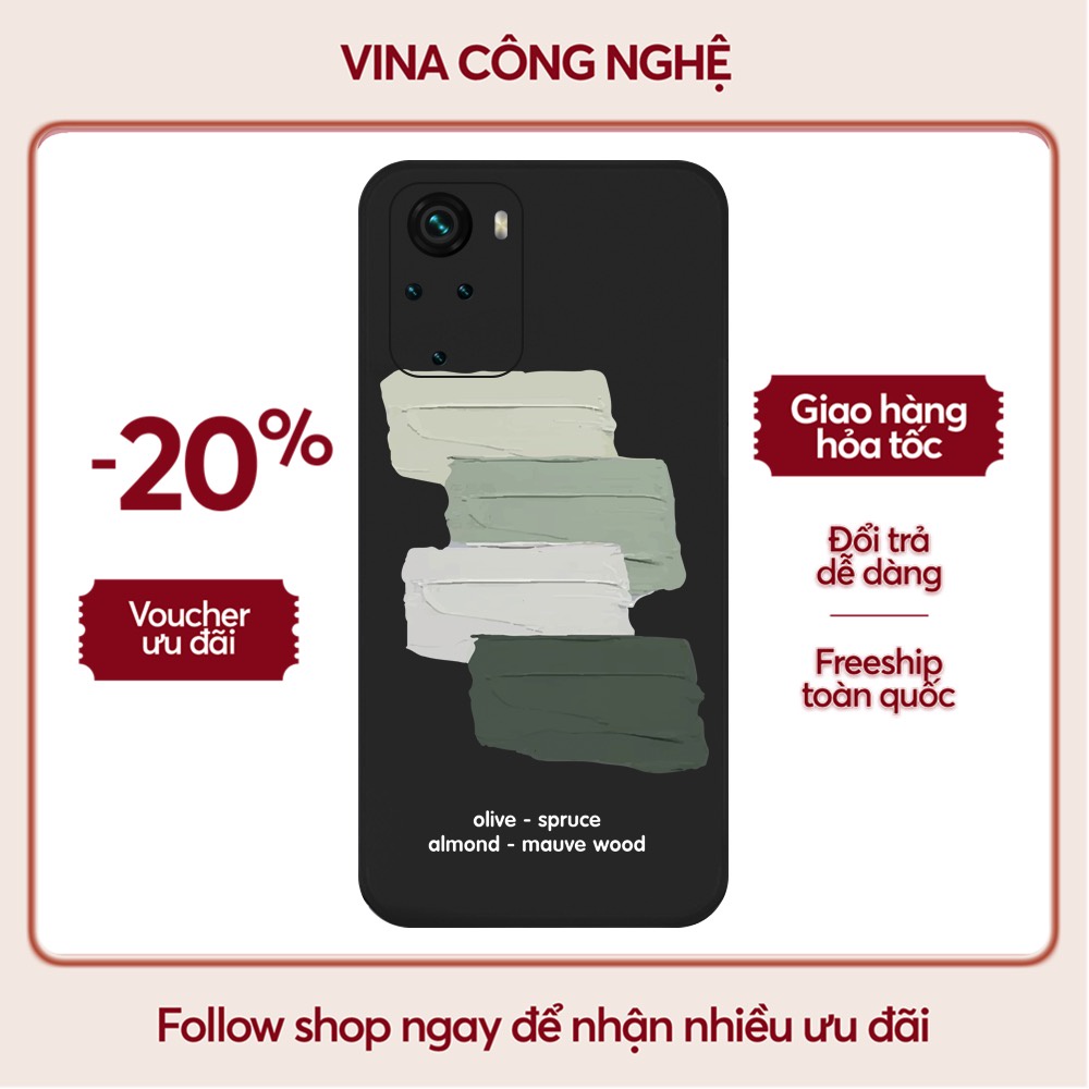 Ốp lưng Xiaomi Redmi Not 8/Redmi 9T/Poco X3/....dẻo cạnh vuông bảo vệ camera hình Vệt màu