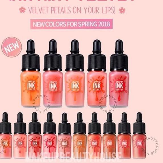 (hàng Mới Về) Son Môi Peripera Airy Ink Velvet Chất Lượng Cao