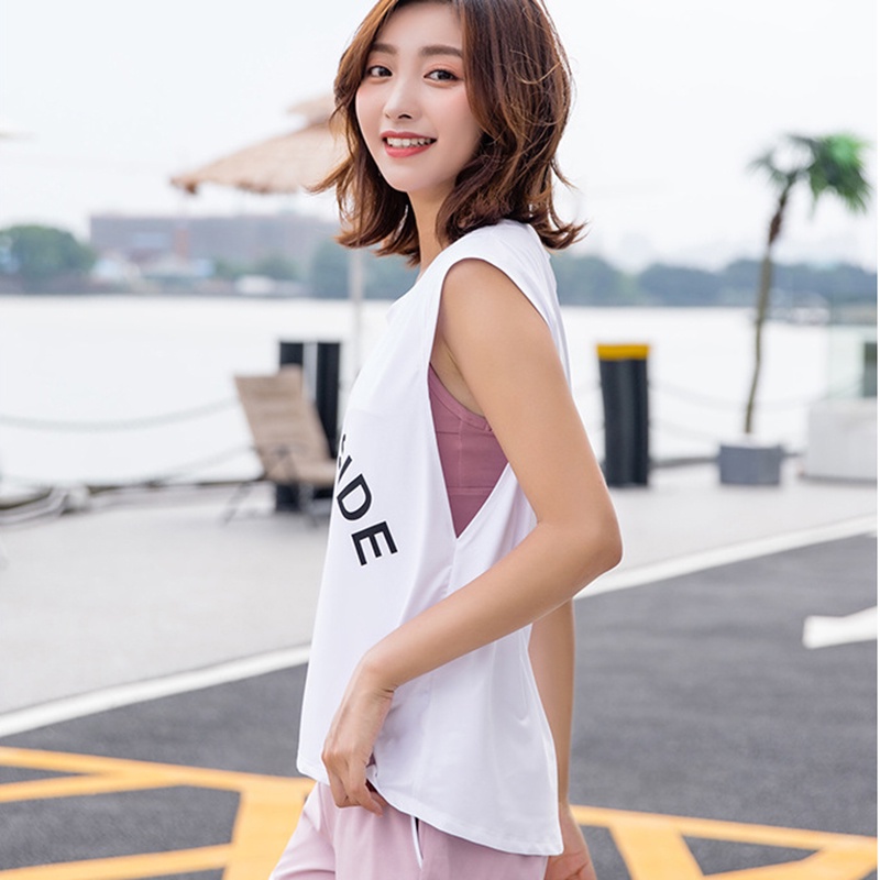 Áo tanktop nữ tập thể thao Louro LA72, kiểu áo sát nách tập gym, yoga, zumba nữ sát nách chất liệu thoáng mát