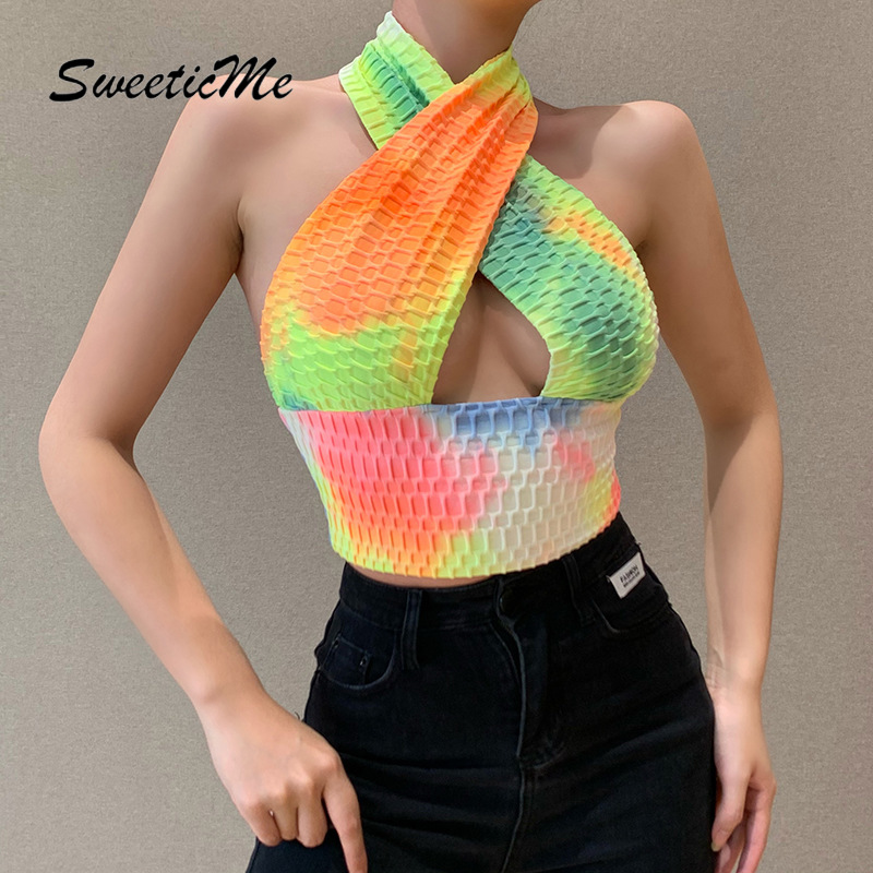 Áo Sát Nách Dáng Ôm Hở Lưng Phong Cách Đường Phố Quyến Rũ Cho Nữ 2021 | BigBuy360 - bigbuy360.vn