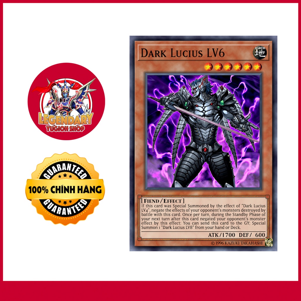 [Thẻ Bài Yugioh Chính Hãng] Dark Lucius LV6