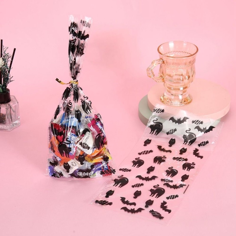 Set 50 túi gói quà kẹo Halloween