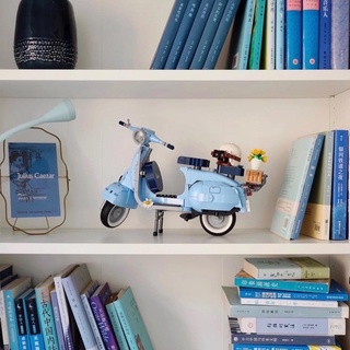 [CÓ SẴN] MÔ HÌNH VESPA BLUE 125