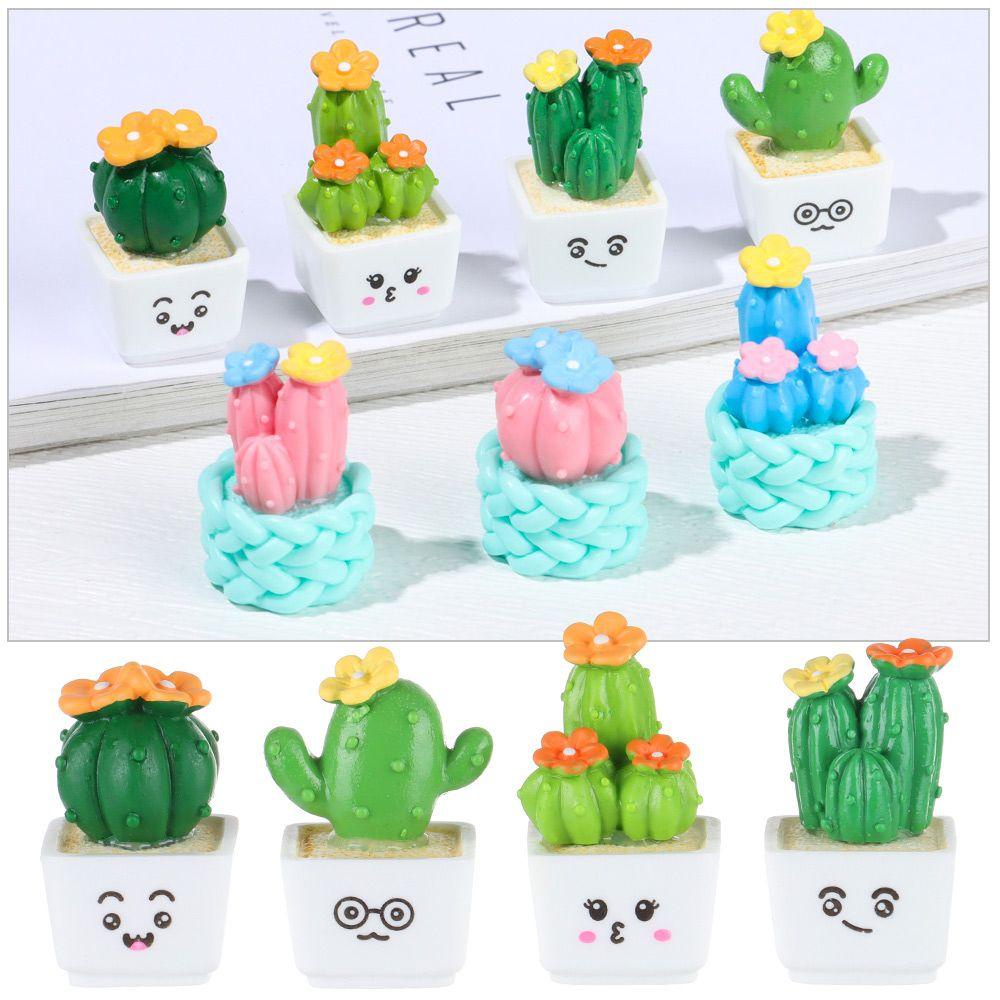 Mô Hình Cây Xương Rồng Mini Trang Trí Tiểu Cảnh