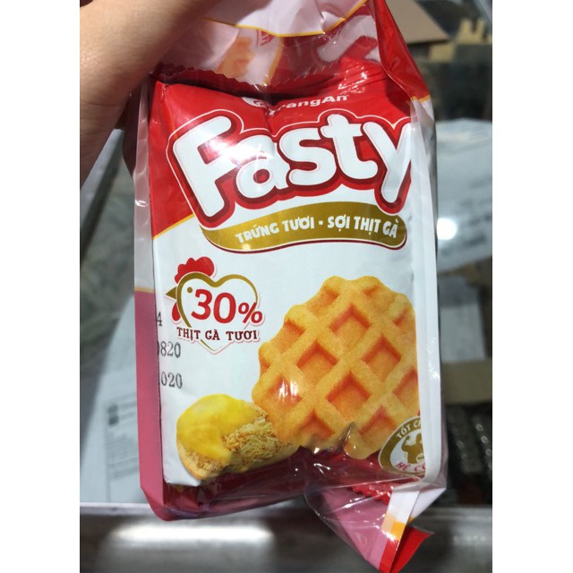 Bánh Tràng An Fasty Trứng tươi - Sợi Thịt Gà 6 gói / 1 túi x 156g