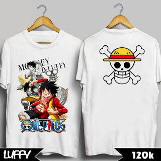 Áo thun One piece monkey D luffy in tại shop