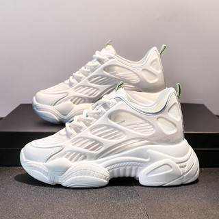 ★▒Giày bata lưới thoáng khí thời trang cho nữ★Giày sneaker 20 chunk★20 mùa hè mới★Phong cách★Giày thể thao đế dày tăng chiều cao★Quần thể thao lưng cao thời trang năng động★Giày bata lưới thời trang năng động