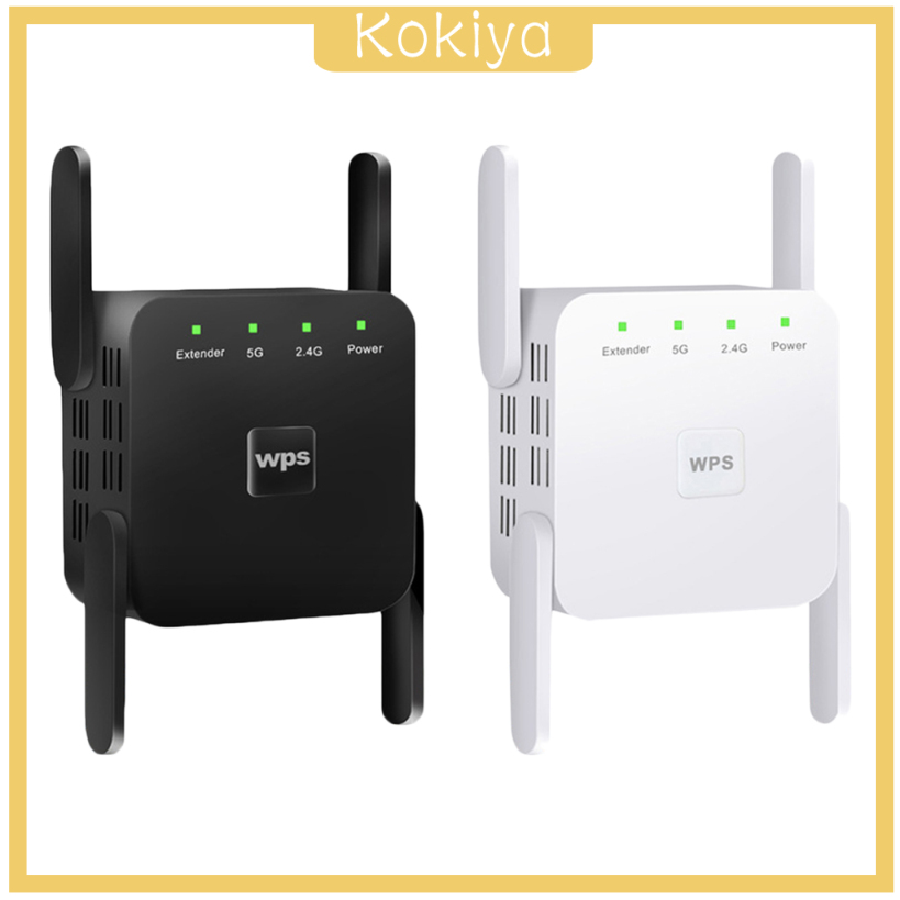 Bộ Khuếch Đại Tín Hiệu Wifi Không Dây 1200mbps 2.4g 5g 4 Ăng Ten | BigBuy360 - bigbuy360.vn