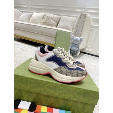 Giày thể thao sneaker nâng đế đế hồng siêu nhẹ fullbox