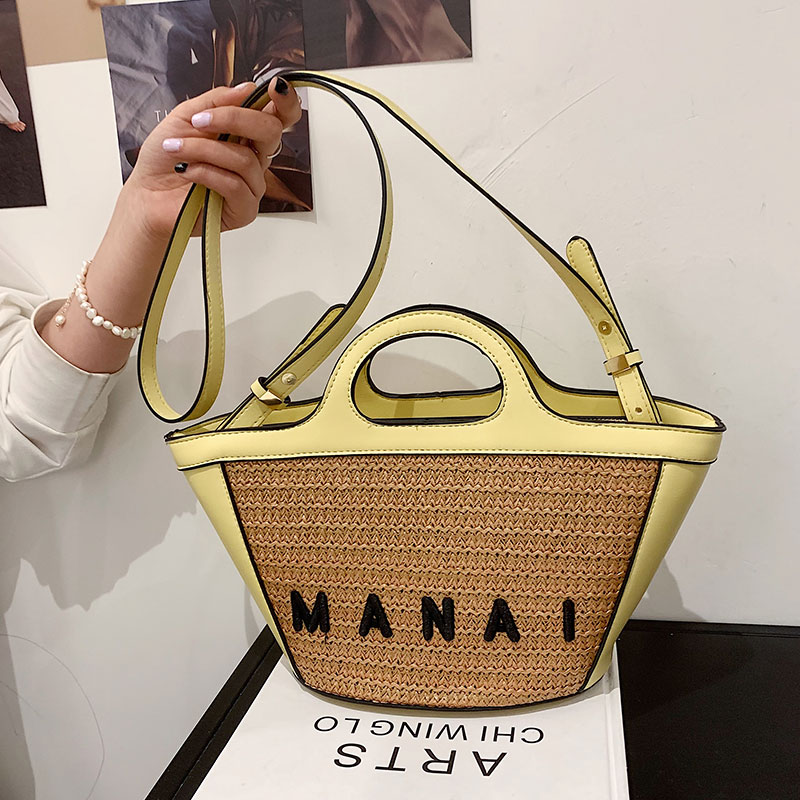 Túi xách kiểu đan dệt thời trang hè 2021 sành điệu cho n