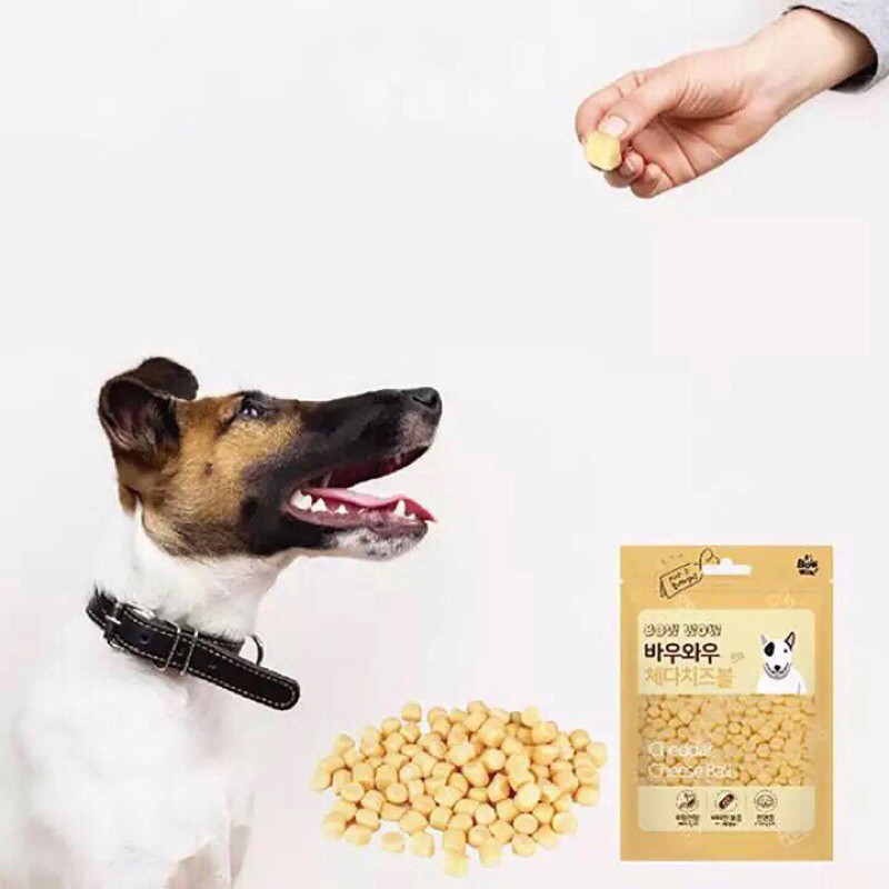 Phô Mai Viên Cho Chó Bowwow Cheddar Cheese Ball