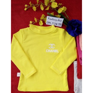 Hàng loại 1. Áo giữ nhiệt cho bé trai, bé gái. Chất cotton đẹp, dày dặn, co dãn 4 chiều. Ảnh shop tự chụp