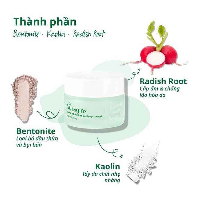 Beauty Box The Auragins Làm Sạch Da Dầu
