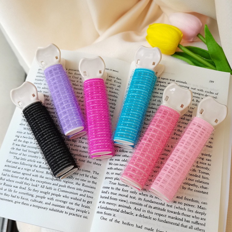 Kẹp phồng chân tóc mái iLita - Lô uốn tự dính mái bay nữ đẹp phong cách Hàn Quốc cuốn tóc đủ size to nhỏ 3cm, 4cm, 5cm