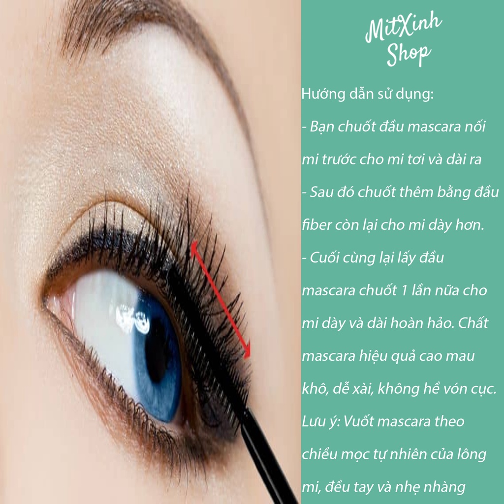 MASCARA THẦN THÁNH 5X LONG SIVANA - MẪU MỚI NHẤT - DATE 2027