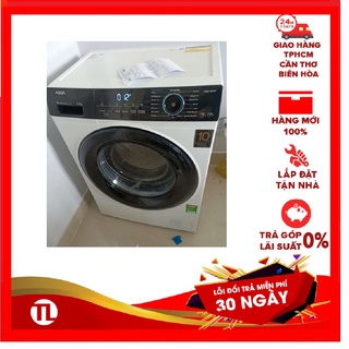 Máy giặt Aqua Inverter 8 KG AQD-A800F(W) Hẹn giờ giặt, Khóa trẻ em, Vệ sinh lồng giặt - giao miễn phí HCM