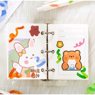 🌈Set 2 miếng dán sticker trang trí sổ , vở📒