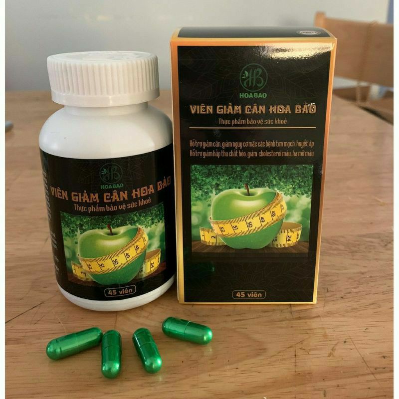 Viên giảm cân hoa bảo (hàng chính hãng cty hộp 45 viên)