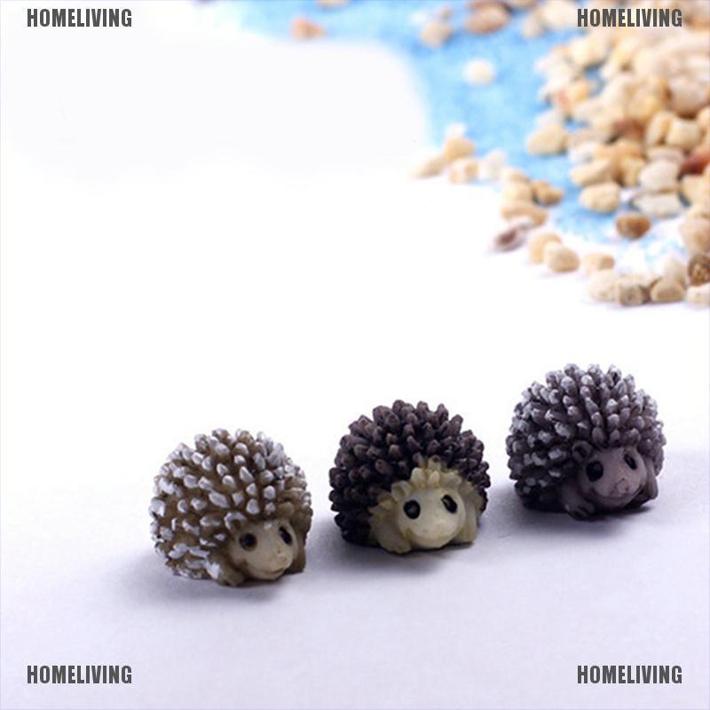 [Homeliving] Tượng Nhím Mini Bằng Nhựa Resin Trang Trí Tiểu Cảnh
