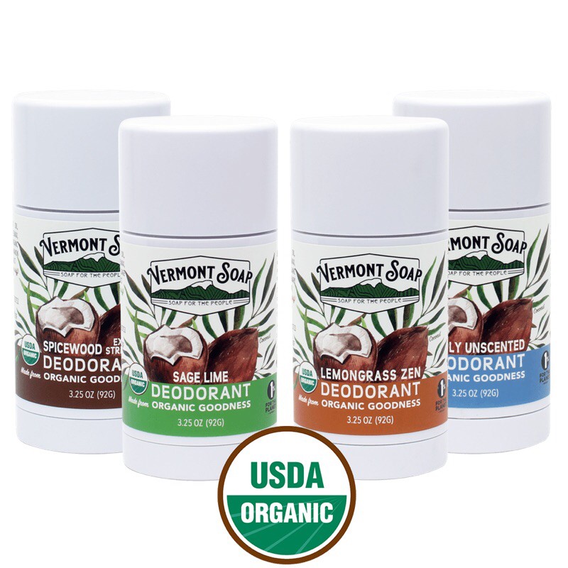 Khử mùi nách hữu cơ Vermont