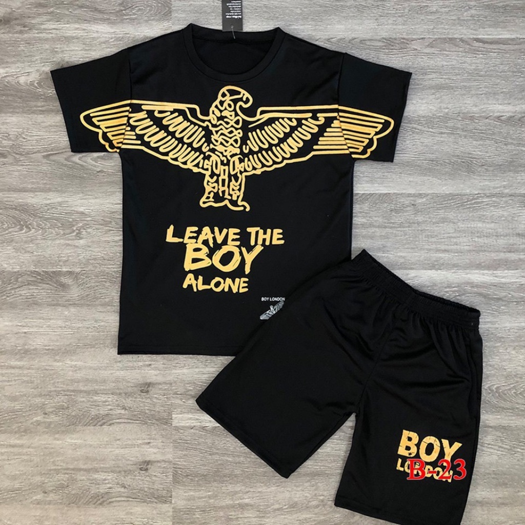 Bộ quần áo nam bộ đồ nam mùa hè thoáng mát phong cách mạnh mẽ năng động