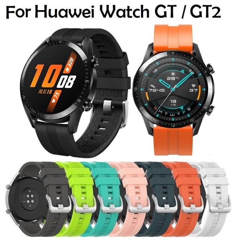 Dây đeo silicon 22mm cho Huawei Watch GT2 / GT4 46mm / Huawei GT2 pro / Amazfit GTR 2 / honor watch 