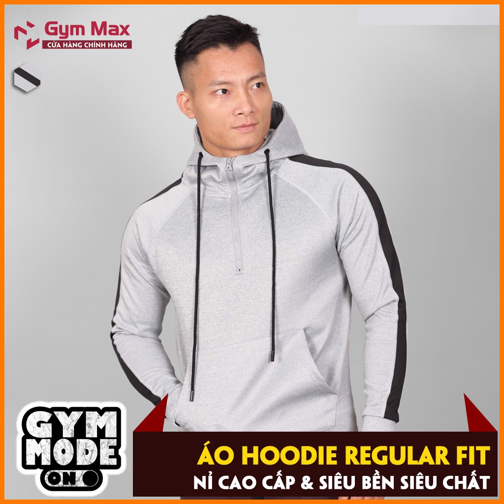 (FREESHIP) Áo hoodie nam tập Gym chất nỉ siêu bền - Gymmax C0101