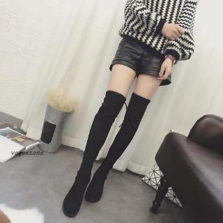 Giày Bốt Cổ Cao Qua Gối Thời Trang Dành Cho Nữ