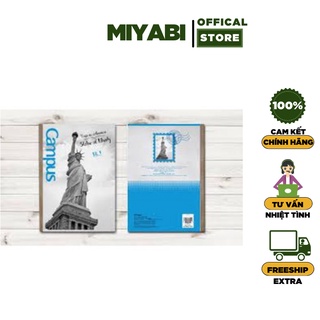 Vở kẻ ngang campus Landscape hình nữ thần tự do