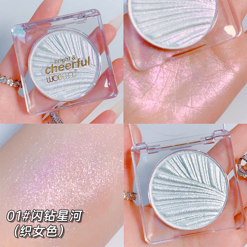 Phấn Highlight Làm Sáng Da Tự Nhiên Ba Chiều Thương Hiệu Wodwod