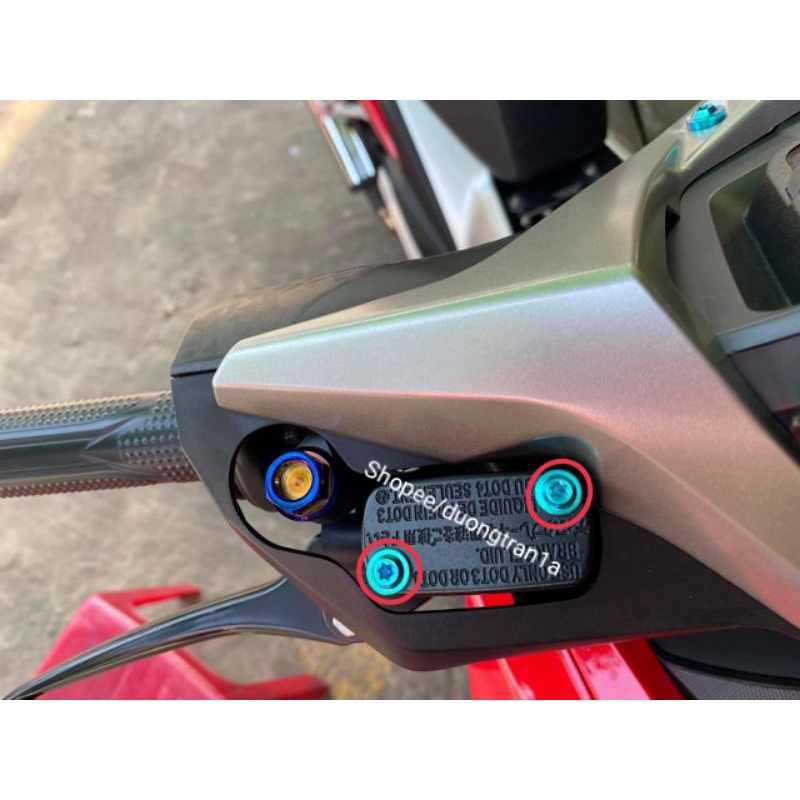 Ốc 4ly15 gắn nắp dầu Winner X( bộ 2 con)