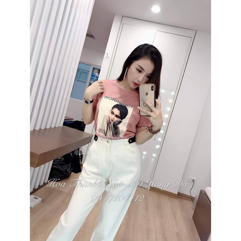 Áo thun cô gái new hot cotton chuẩn xịn