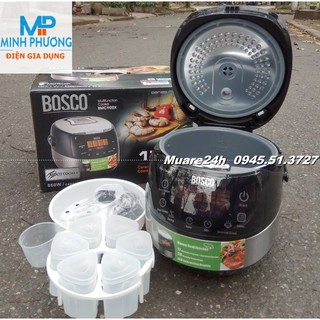 Chính hãng Bảo hành 12 Tháng Nồi cơm điện tử 17 chế độ nấu Bosco 3D BMC900X Hàn Quốc
