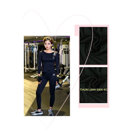VẢI THUN LẠNH ĐEN 4c (1M x 1M6) MAY ĐỒ TẬP, ÁO BODY... - Sơn Lương Shop Hà Nội