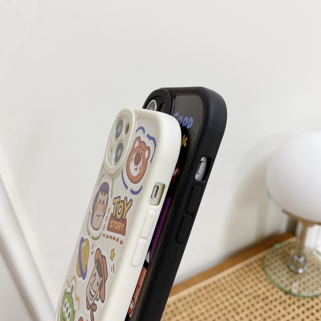 Ốp Điện Thoại Hình Gấu Lotso / Những Người Bạn Màu Hồng Chống Sốc Cho iPhone 14 / 13 / 12 / 11 / X / 8 / 7P / 6